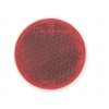 Odrazka červená FI75S (28) průměr 85 mm se šroubem