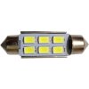 Žárovka LED SV8,5-8 sufit 36mm 12V/2W bílá, 6xLED5730