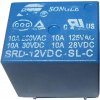 Relé Songle SRD-12VDC-SL-C 12V, přepínací kontakt 250VAC/10A