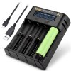 Nabíječka YONII D4 pro 1-4x Li-Ion nebo Ni-MH