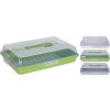 EXCELLENT Box na potraviny s víkem přenosný zelená KO-022000040zele