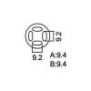 Nástavec na vyfoukávačku QFP 9,2x9,2mm