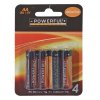 Alkalické baterie AA 1,5 V 4 ks (akční sada 6 ks)