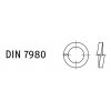 Podložky pružné DIN 7980 Zn, rozměr M8, balení 30 kusů