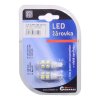 Žárovka 9 SUPER LED 12V  T10  bílá 2ks