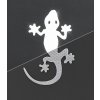 Dekor samolepící GECKO stříbrný
