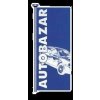 Vlajka AUTOBAZAR - bílo/červená - 125200210