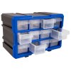 Plastový organizér, 12 boxů - MW1812
