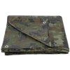 Plachta Tarpaulin khaki maskáčová 4x5m, 80g/m2