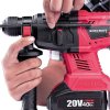 Aku kladivo bezuhlíkové Worcraft CRH-S20LiB, 20V