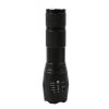 Svítilna Flashlight FL001, T6 150 lm, Alu, 2200mAh, power banka, Zoom, USB nabíjení