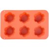 Forma na pečení muffin MagicHome, silikon, vzor květ, 28,6x17,2cm