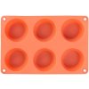 Forma na pečení muffin MagicHome, silikon, 23,7x16x3 cm