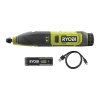 Aku gravírovací pero Ryobi RPC4-120G, 4V
