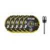 Kotouč řezný Twist lock Ryobi RAR301-6, 38mm, 5ks