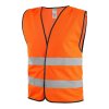 Vesta výstražná Gustav, oranžová, vel. S/M