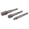 SET adaptérů do vrtačky 1/4", 3/8", 1/2"