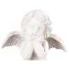 Dekorace Anděl, polyresin, na hrob, 8x7x9 cm, MagicHome