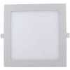 Podhledové světlo LED 15W, 188x188mm, teplé bílé, 230V/15W, vestavné