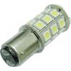 Žárovka LED BaY15D 12V/5W, bílá, brzdová/obrysová, 27xSMD5050