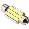 Žárovka LED SV8,5-8 sufit, 12V/3W, 9xLED5730, bílá, CANBUS, délka 36mm