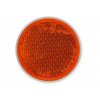 Odrazka oranžová FI75S (27) průměr 85 mm s šroubem