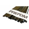Svářecí plastové dráty PP/EPDM, ploché, 8 mm, 45 cm, černé, 50 g
