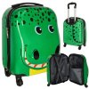 Dětský cestovní kufr na kolečkách, krokodýl
