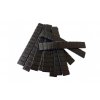 Závaží samolepicí ocelové 5 g, 100 pásek x 12 ks, černé, nezanechávající stopy