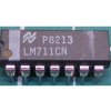 LM711CN - dvojitý komparátor, DIL14