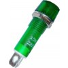 Kontrolka 230V s doutnavkou XDN1, zelená do otvoru 10mm