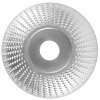 Kotouč rašplový na dřevo, hrubý, oblý 125mm