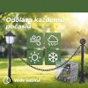 Solární lampa Garden řetěz, 1xLED, 2x svítidlo, 16,5x16,5x71,5cm