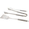 Sada nářadí na grilování a opékání, nerez, 3-dílná