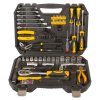 Sada nářadí s golou a nástrčnými klíči 1/2" a 1/4", 89 dílů - HT491889