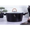 BERLINGERHAUS Kastrol s poklicí s mramorovým povrchem 20 cm Black Rose Collection BH-1641