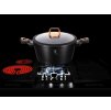 BERLINGERHAUS Kastrol s poklicí s mramorovým povrchem 20 cm Black Rose Collection BH-1641