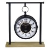 PROGARDEN Hodiny stolní designové OLD TOWN 27 x 31 cm KO-HZ1991380