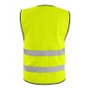 Vesta výstražná Gustav, žlutá, vel. 2XL/3XL