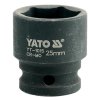 Kovaný vnitřní nástrčný klíč 1/2" šestihranný 25 mm CrMo YATO - YT-1015