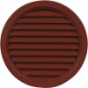 Větrací mřížka kruhová se síťovinou 140 hnědá