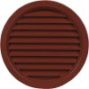 Větrací mřížka kruhová se síťovinou 140 hnědá