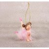 Dekorace MagicHome Baletka, polyresin, závěsná, 9x4x7,5 cm