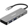 USB-C hub 5G SuperSpeed na 2x USB 3.2 C +2x USB 3.2 A, Aluminum