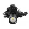 Čelovka Headlight H4019, XHP70 2000 lm, 3x2000mAh, IP43, USB nabíjení, Zoom