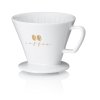 KELA Kávový filtr porcelánový Excelsa S bílá KL-12490