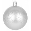 Baňky MagicHome stříbrné, 6cm, 20ks