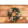 Věnec MagicHome přírodní na zavěšení, 41cm