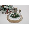 Prostírání pod talíř MagicHome zlatá, 38cm