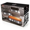 BERLINGERHAUS Plech a formy na pečení s titanovým povrchem sada 3 ks Carbon PRO Line BH-7634